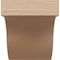 Ekena Millwork 5-inch W x 6-inch D x 6-inch H Del Monte Rough Cedar Woodgrain TimberThane Knee Brace, Primed BRCUR05X06X06DELRCPR - alternate 2